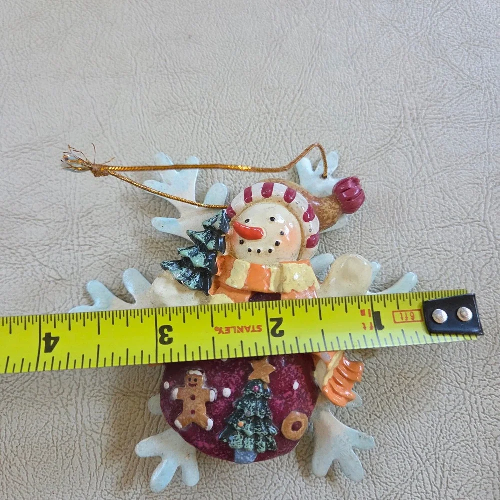 Snowflake Snowman Christmas Ornament Tree Holiday Decoration Winter Decor‎